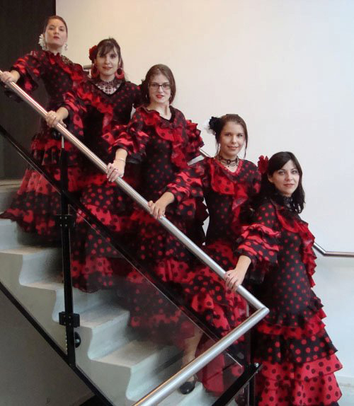 Themafeest Spanje flamenco dans 